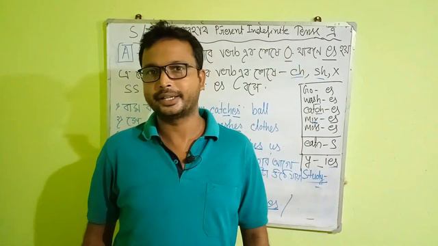 s / es / ies ব্যবহার in present indefinite Tense смотреть онлайн