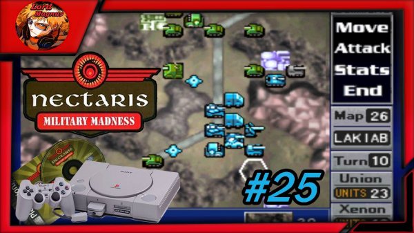 🌒 Nectaris Military Madness 🌒 Прохождение на Ps1 Сложная кампания #25