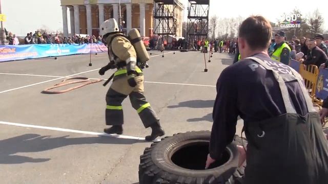 В Карелии прошли международные соревнования среди пожарных смотреть онлайн