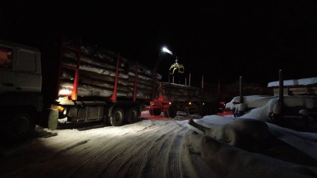 Часть 1. Снова 3 дня в работе. Длинные рейсы. Подбор леса. смотреть онлайн