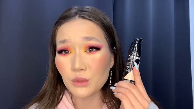 БЮДЖЕТНЫЙ ТОНАЛЬНЫЙ крем / тестирую GOSH и LOREAL