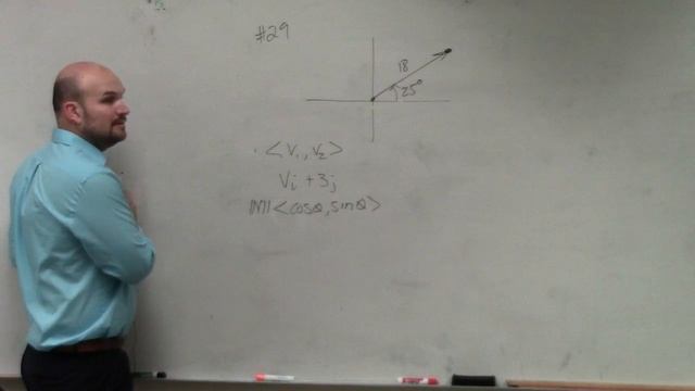 How to find the component form of a vector given the magnitude and direction смотреть онлайн