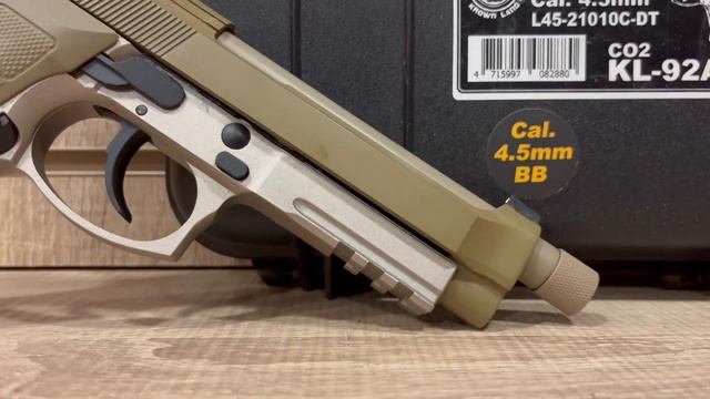Quick Overview of the KLI M92 Co2 Blowback Pistol! смотреть онлайн