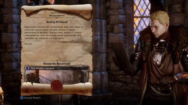 Dragon Age Inquisition Aiding Kirkwall Cullen Result смотреть онлайн