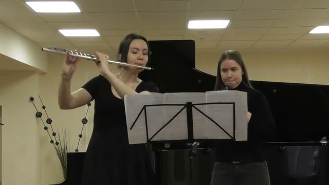Э.Бозза "Дуэт для флейты и гобоя" смотреть онлайн