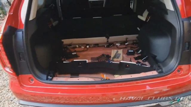Установка электропривода багажника на Хавал Джолион