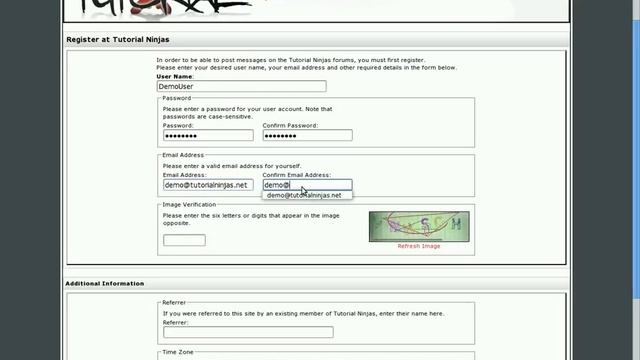 Register to the Tutorial Ninjas Forums смотреть онлайн