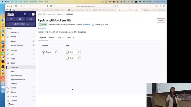 COMP1531 23T3 | ? Continuous Integration - Part 2 смотреть онлайн