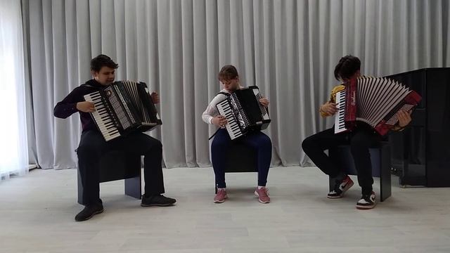Трио аккордеонистов ДШИ Спасского района Пензенской области. А.Полонский"Цветущий май" смотреть онлайн
