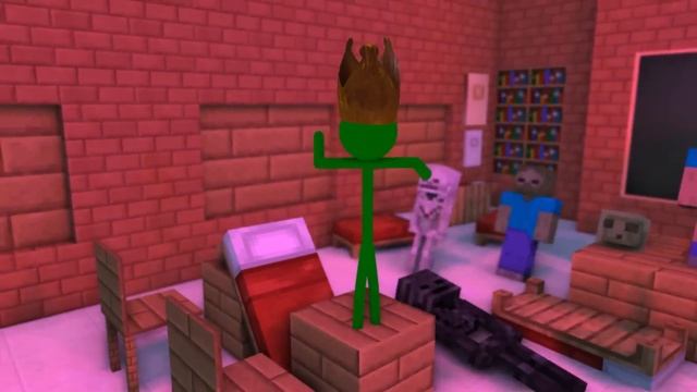 Школа Монстров Атака Каменных Стикменов смотреть онлайн