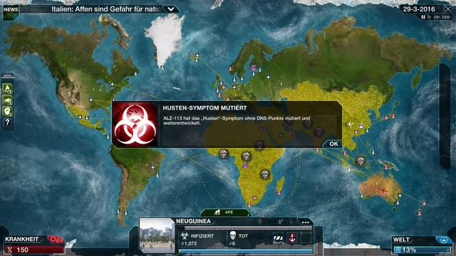 Affen übernehmen die Welt! | Plague Inc. #10 смотреть онлайн