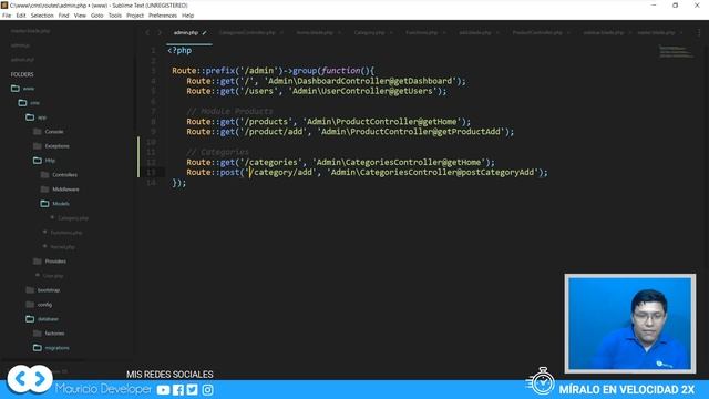 Laravel 6: CMS con Ecommerce #17 - Admin Crear Categorías #2 [Backend & Frontend] ? смотреть онлайн