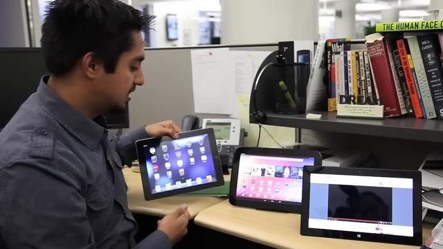 Tablet comparison: Apple iPad, Google Nexus 10 and Microsoft Surface смотреть онлайн
