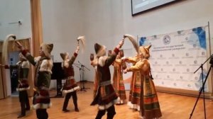 Приветственный якутский танец. Этно-фолк группа "Сандал"