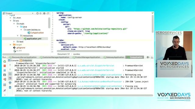 Dynamic configuration management in microservice architecture with Spring Cloud (Bartłomiej Słota) смотреть онлайн
