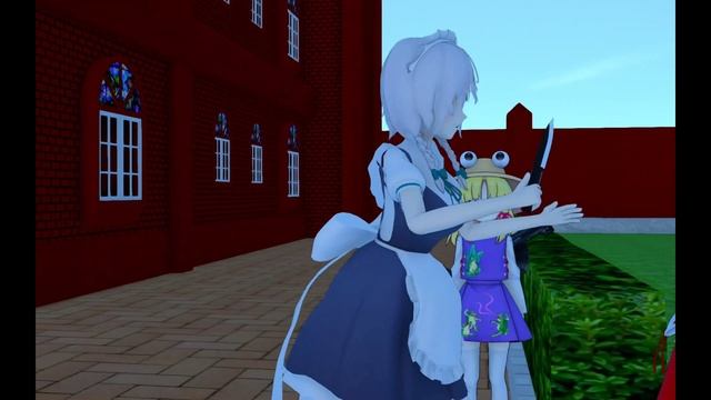 [touhou mmd]How to confront a knifeman смотреть онлайн