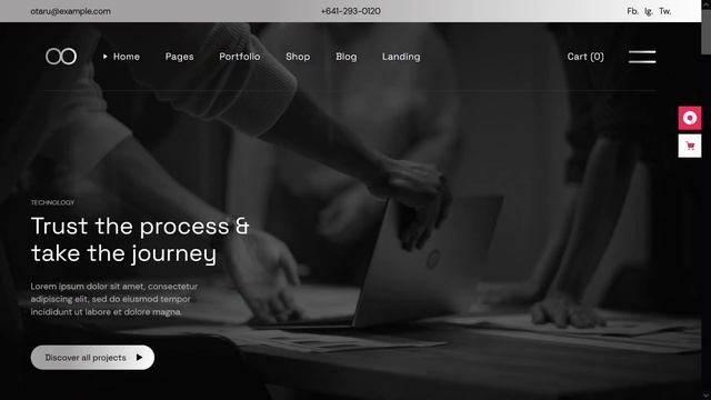 Otaru Technology Digital Agency ★ WordPress Themes & Templates ★ смотреть онлайн