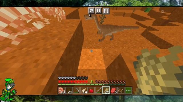 The Carnosaur's Nest! Minecraft PRIMAL- Ep7 HD смотреть онлайн