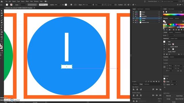 Adobe Illustrator CC - Create Icons for Android and Apple - Settings Icon Tutorial (Part 4 of 7) смотреть онлайн