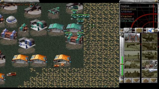 Red Alert 1 Тренировка с Witcher Важно знать алгоритмы построек! смотреть онлайн