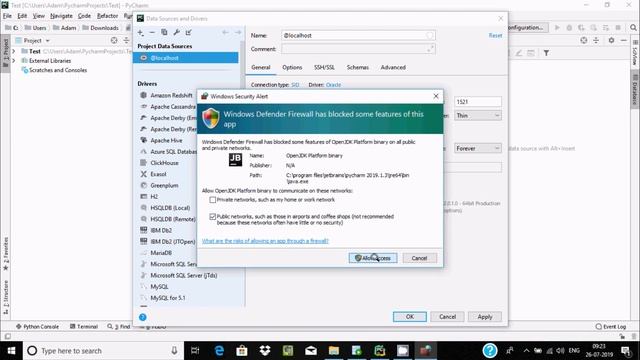How to Connect Oracle Database in Pycharm смотреть онлайн