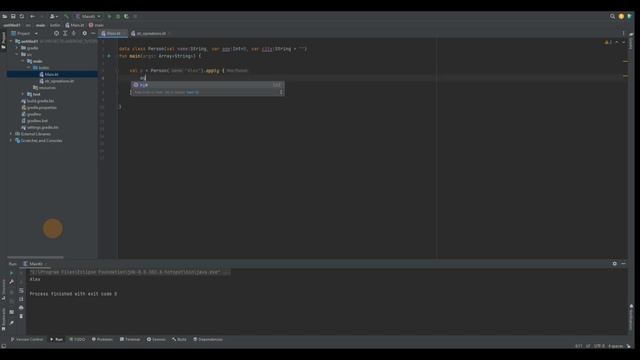 Brief Introduction to Kotlin part 18. Scope functions. also. apply. смотреть онлайн