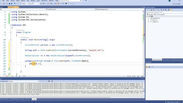 C# XML Deserialize made easy смотреть онлайн