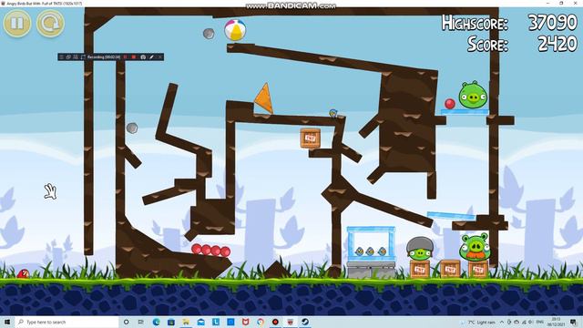 Angry Birds But Full of Tnts All Golden Eggs смотреть онлайн