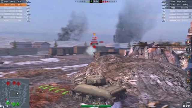 M4 Sherman - Двойная атака смотреть онлайн