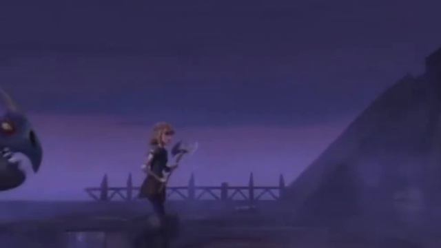 Астрид и Иккинг. 