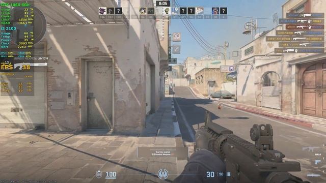 CS2 - i3 2100 + GTX 1060 | 1080p смотреть онлайн