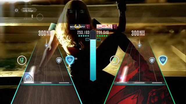 Guitar Hero Live [GHTV Reloaded] - Lady Gaga - Poker Face 100% FC - Rivals Arena - Custom Song смотреть онлайн