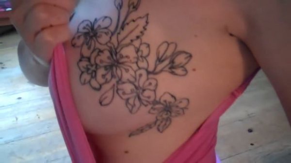 Tattoos on mastectomy reconstruction scars