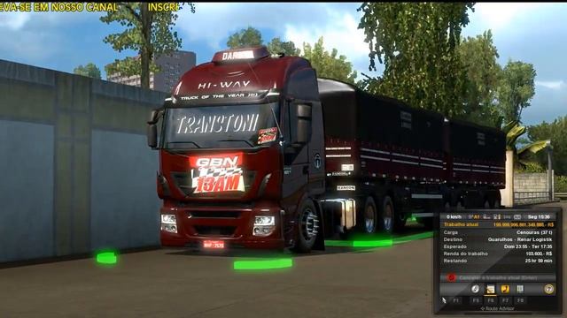 ?►Live Euro Truck Simulator 2 (1.28) BETA+MAPA ELDORADO PRO ?► смотреть онлайн
