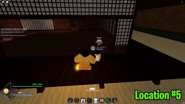 Muzan Spawn Locations | Project Slayers