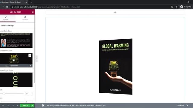 AliceElements - 3D Book Elementor Addon смотреть онлайн