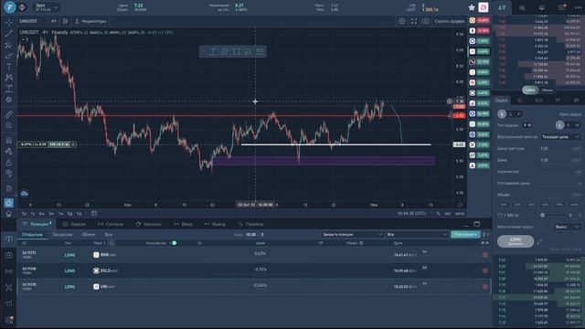 Виртуальные ордера. Биржа Finandy и терминал для Binance смотреть онлайн
