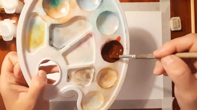 Как нарисовать пухлого кота красками гуашь. Легкий рисунок кота по шагам. смотреть онлайн