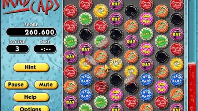 Mad Caps (жанр - три в ряд) - оценка 9 смотреть онлайн