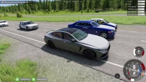 ОПАСНЫЕ ШАШКИ НА МАКСИМАЛЬНОЙ СКОРОСТИ В BEAM NG DRIVE