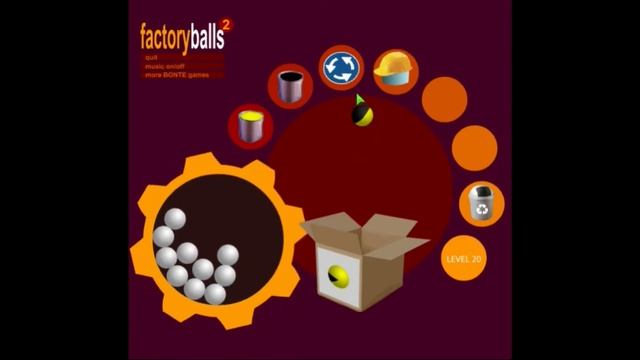 Factory Balls 2 Walkthrough HD (Levels 1-30) смотреть онлайн