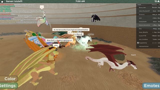 HIVE WING HACKER ON WINGS OF FIRE ROBLOX! смотреть онлайн