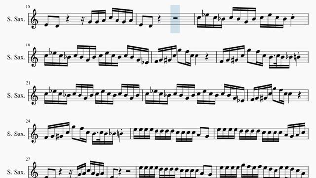 Soprano Sax Sheet Music: How to play Shinunoga E wa by Fujii Kaze смотреть онлайн