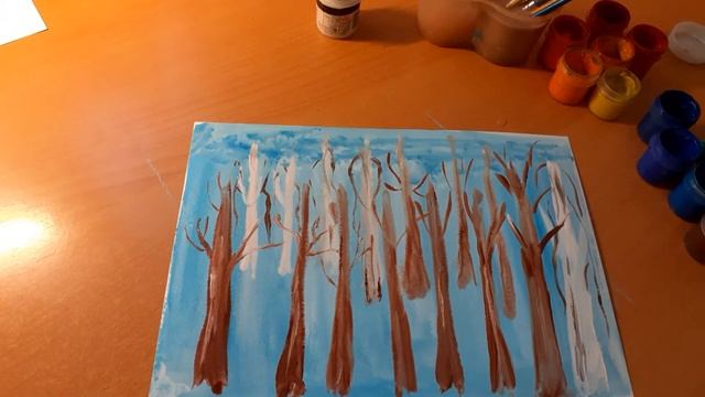 Рисуем вместе! "Осенний лес" смотреть онлайн