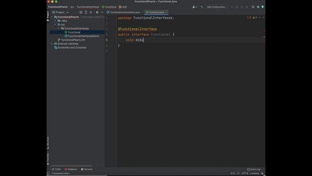 Functional Interfaces смотреть онлайн