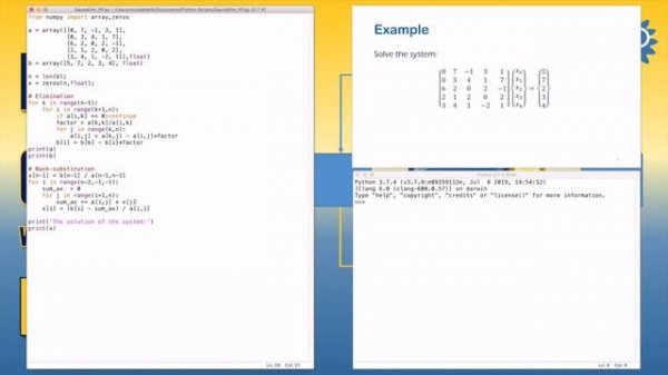 Gauss Elimination Method - Part 2: Partial Pivoting | Numerical Computing with Python