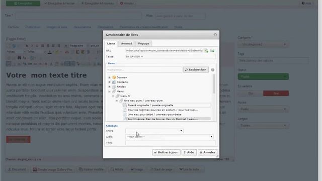 Astuce Joomla 3 pour mettre son texte en forme template bootstrap смотреть онлайн