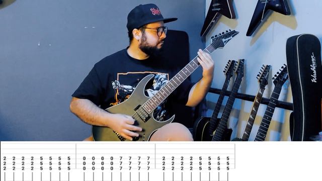 Given up guitar tabs | How to play Linkin Park | The Hellion смотреть онлайн