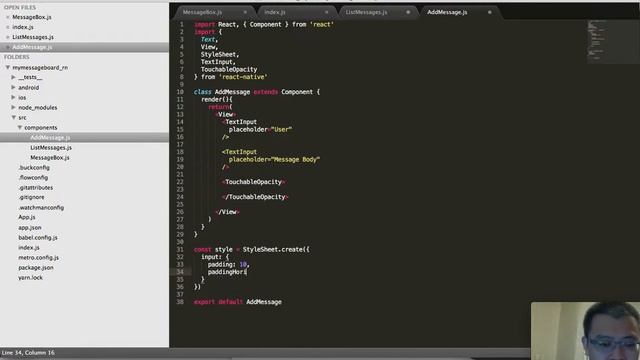 Code Share React & React Native Video 2.1 React Native App: UI смотреть онлайн