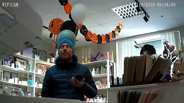 Камеры видеонаблюдения со звуком в магазине